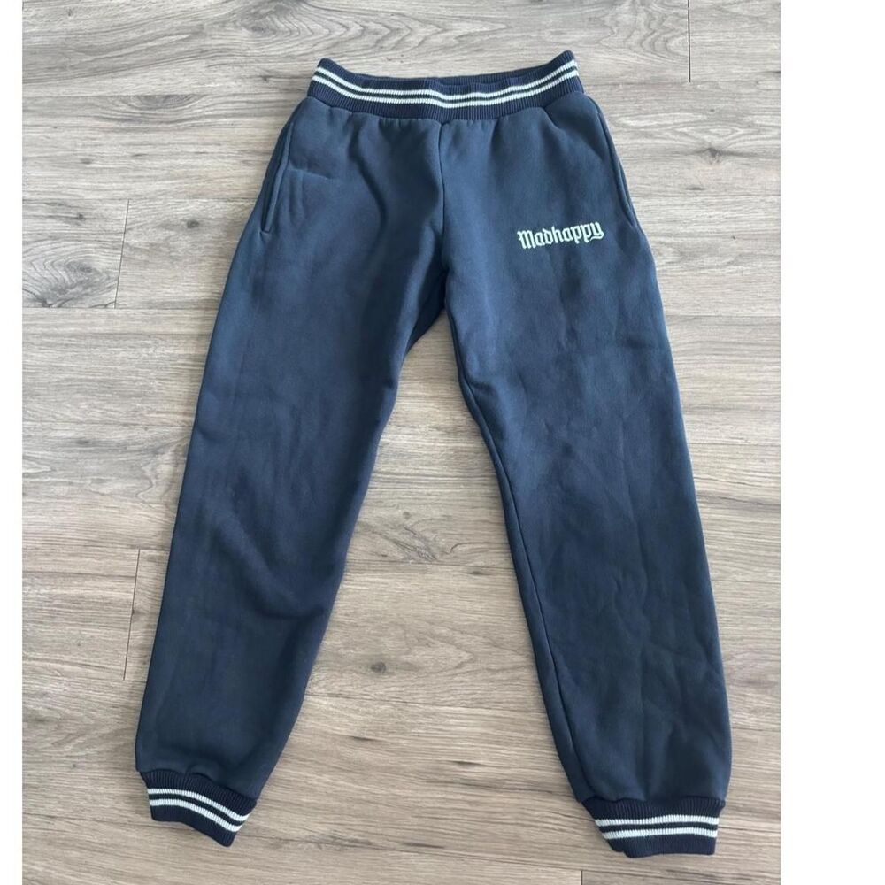 Madhappy Women's Blue and Navy Trousers
